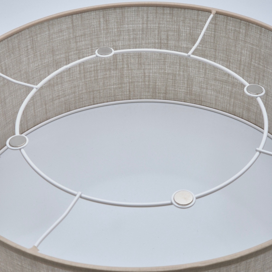 Plafondlamp SIRJA 1xE27/60W/230V diameter 35 cm beige