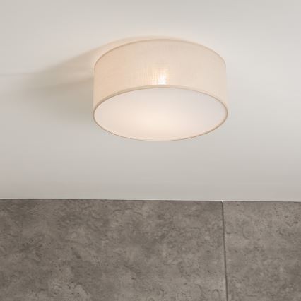 Plafondlamp SIRJA 1xE27/60W/230V diameter 35 cm crème