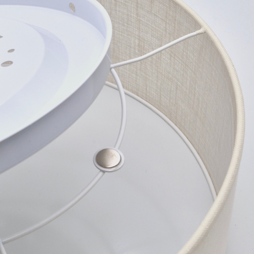 Plafondlamp SIRJA 1xE27/60W/230V diameter 35 cm crème