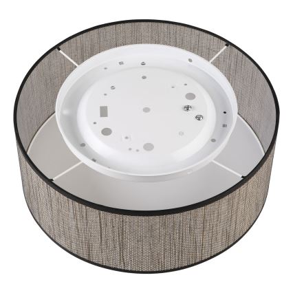 Plafondlamp SIRJA 2xE27/15W/230V Ø 35 cm bruin