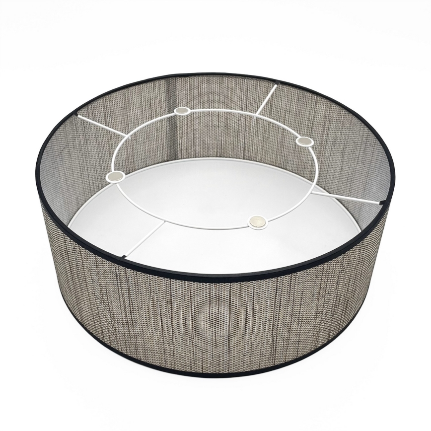 Plafondlamp SIRJA 2xE27/15W/230V Ø 35 cm bruin