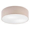 Plafondlamp SIRJA 2xE27/15W/230V Ø 45 cm beige
