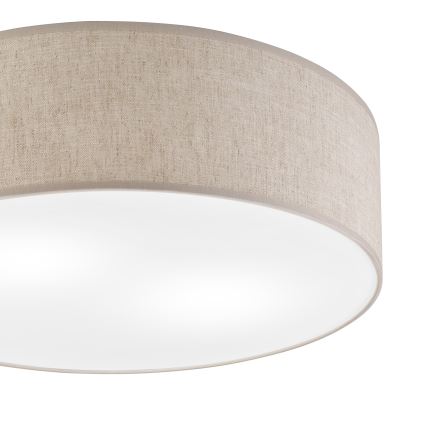 Plafondlamp SIRJA 2xE27/15W/230V Ø 45 cm beige