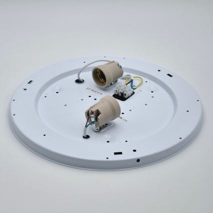 Plafondlamp SIRJA 2xE27/15W/230V Ø 45 cm wit