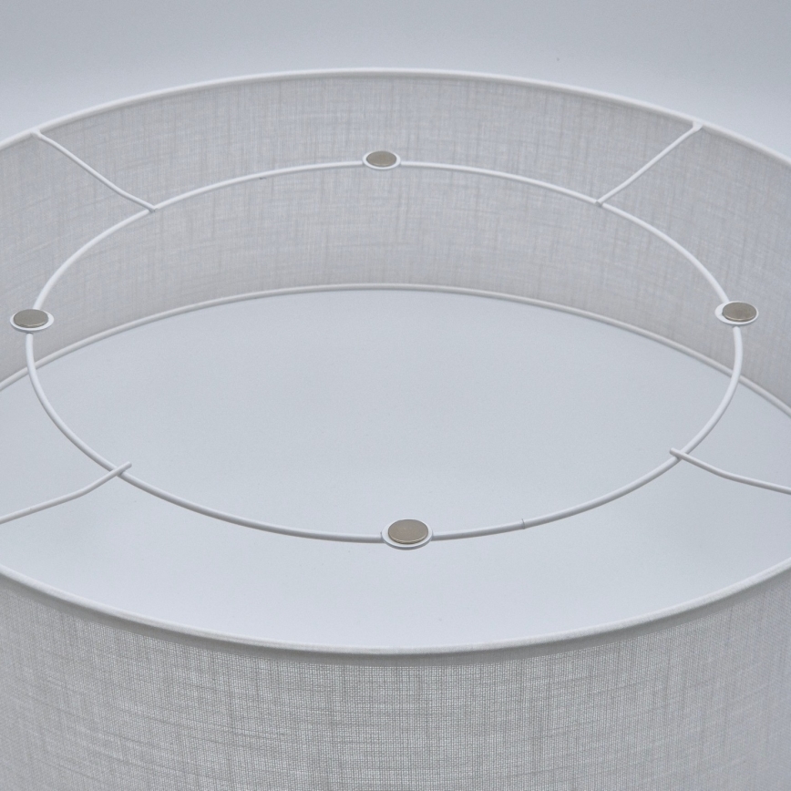 Plafondlamp SIRJA 2xE27/15W/230V Ø 45 cm wit