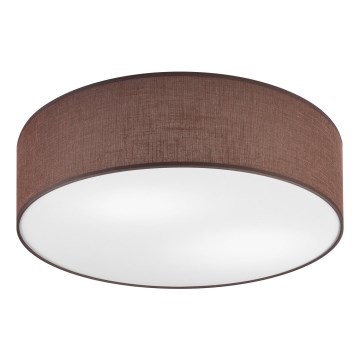 Plafondlamp SIRJA 2xE27/60W/230V Ø 45 cm bruin