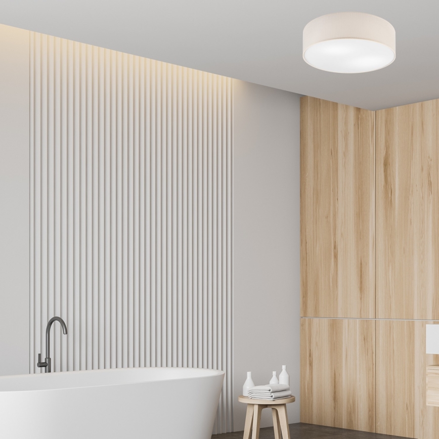 Plafondlamp SIRJA 2xE27/60W/230V Ø 45 cm crème