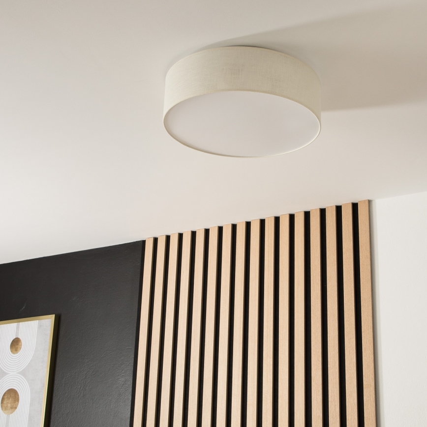 Plafondlamp SIRJA 2xE27/60W/230V Ø 45 cm crème