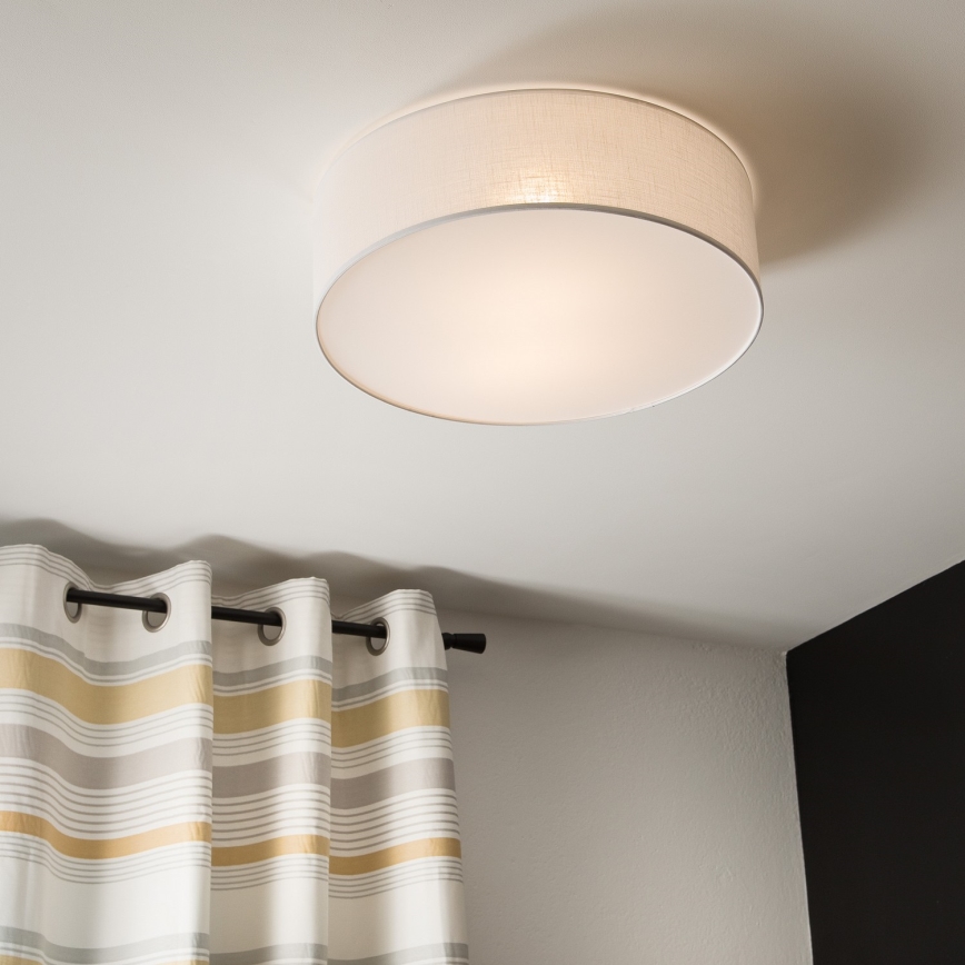 Plafondlamp SIRJA 2xE27/60W/230V Ø 45 cm wit
