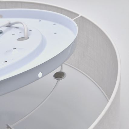 Plafondlamp SIRJA 2xE27/60W/230V Ø 45 cm wit