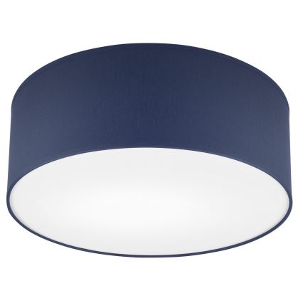 Plafondlamp SIRJA PASTEL 1xE27/60W/230V diameter 35 cm donkerblauw