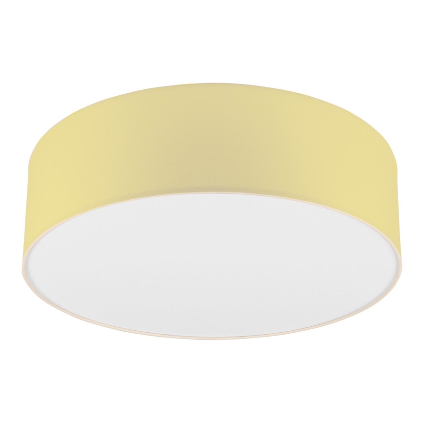 Plafondlamp SIRJA PASTEL 2xE27/60W/230V diameter 45 cm geel