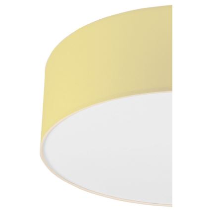 Plafondlamp SIRJA PASTEL 2xE27/60W/230V diameter 45 cm geel