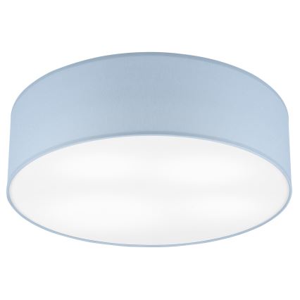 Plafondlamp SIRJA PASTEL DOUBLE 4xE27/15W/230V diameter 45 cm blauw