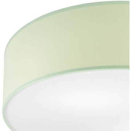 Plafondlamp SIRJA PASTEL DOUBLE 4xE27/15W/230V diameter 45 cm groen