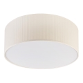Plafondlamp SIRJA PLISADO 2xE27/15W/230V Ø 35 cm crème