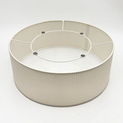 Plafondlamp SIRJA PLISADO 2xE27/15W/230V Ø 35 cm crème