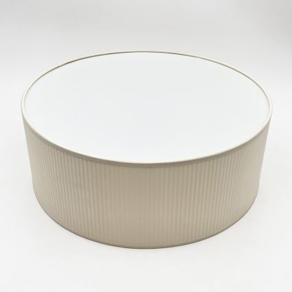 Plafondlamp SIRJA PLISADO 2xE27/15W/230V Ø 35 cm crème