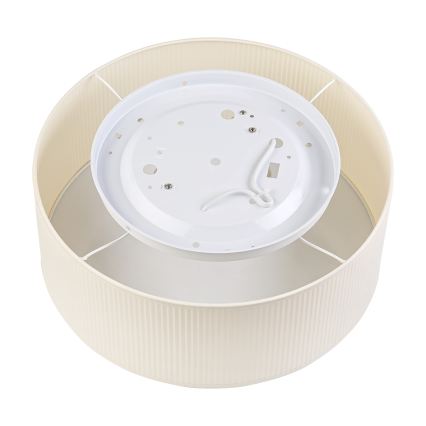 Plafondlamp SIRJA PLISADO 2xE27/15W/230V Ø 35 cm crème
