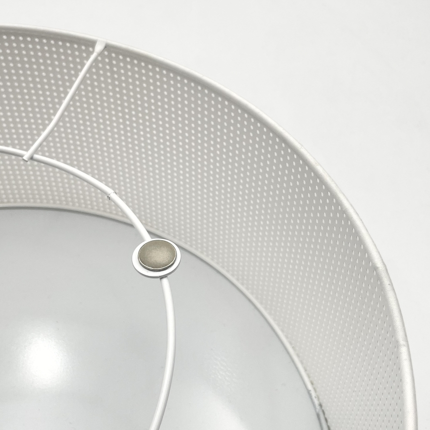Plafondlamp SIRJA PLISADO 2xE27/15W/230V Ø 35 cm wit
