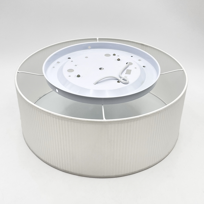 Plafondlamp SIRJA PLISADO 2xE27/15W/230V Ø 35 cm wit