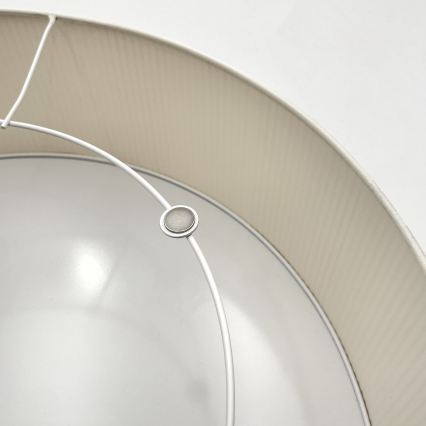 Plafondlamp SIRJA PLISADO 4xE27/15W/230V diameter 45 cm crème