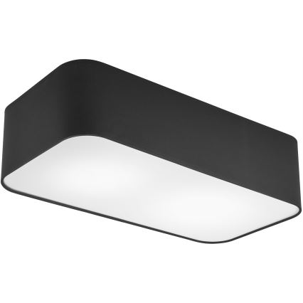 Plafondlamp SIRJA SQUARE 2xE27/15W/230V zwart