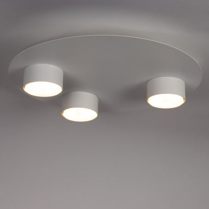 Plafondlamp STAR 3xGX53/12W/230V wit