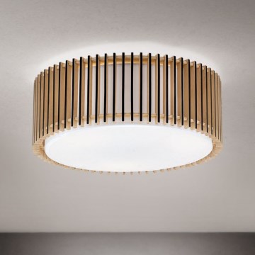 Plafondlamp TARTA 3xE27/40W/230V Ø 40 cm beige