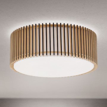 Plafondlamp TARTA 3xE27/40W/230V Ø 50 cm beige