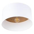 Plafondlamp TELESTO 1xE27/15W/230V diameter 35 cm wit/beige