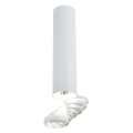 Plafondlamp TUBA 1xGU10/50W/230V wit