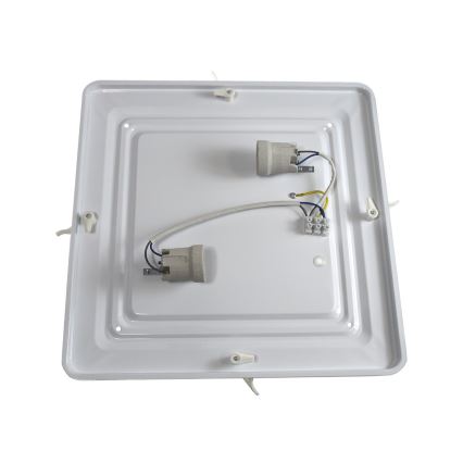 Plafondlamp VITAL 2xE27/60W/230V mat chroom