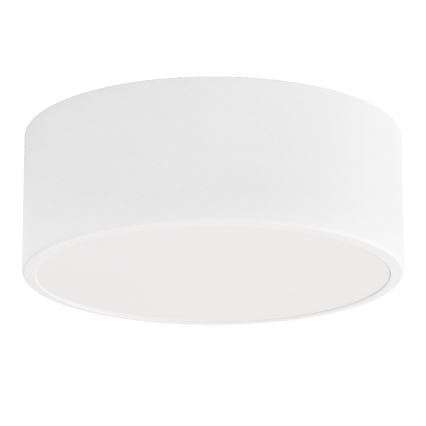 Plafondlamp voor badkamer met sensor CLEO 1xE27/24W/230V Ø 20 cm IP54 wit
