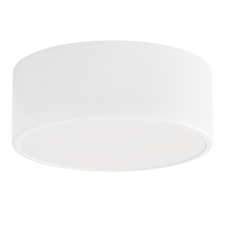Plafondlamp voor badkamer met sensor CLEO 1xE27/24W/230V Ø 20 cm IP54 wit