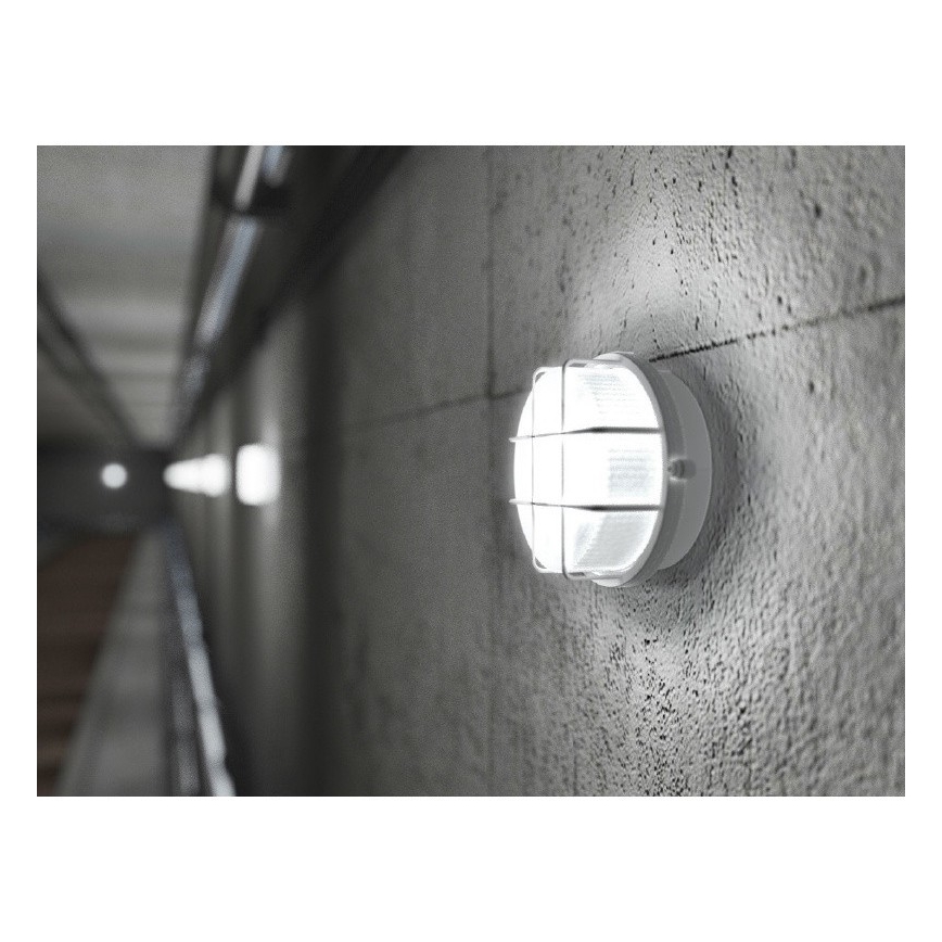 Plafondlamp voor buiten 1 × E27/100 W/230 V  IP44 rood