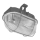 Plafondlamp voor buiten OVAL 1xE27/60W/230V IP44 grijs