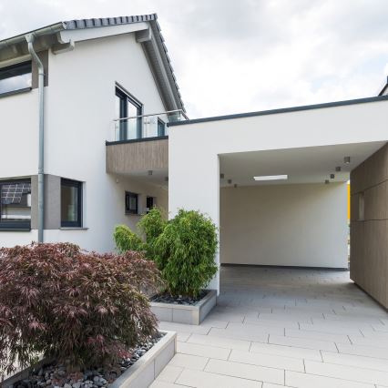 Plafondlamp voor buiten QUAZAR 1xGU10/20W/230V IP44