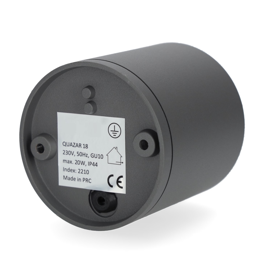 Plafondlamp voor buiten QUAZAR 1xGU10/20W/230V IP44