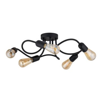 Plafondlamp WAVE 5x E27 / 60W / 230V