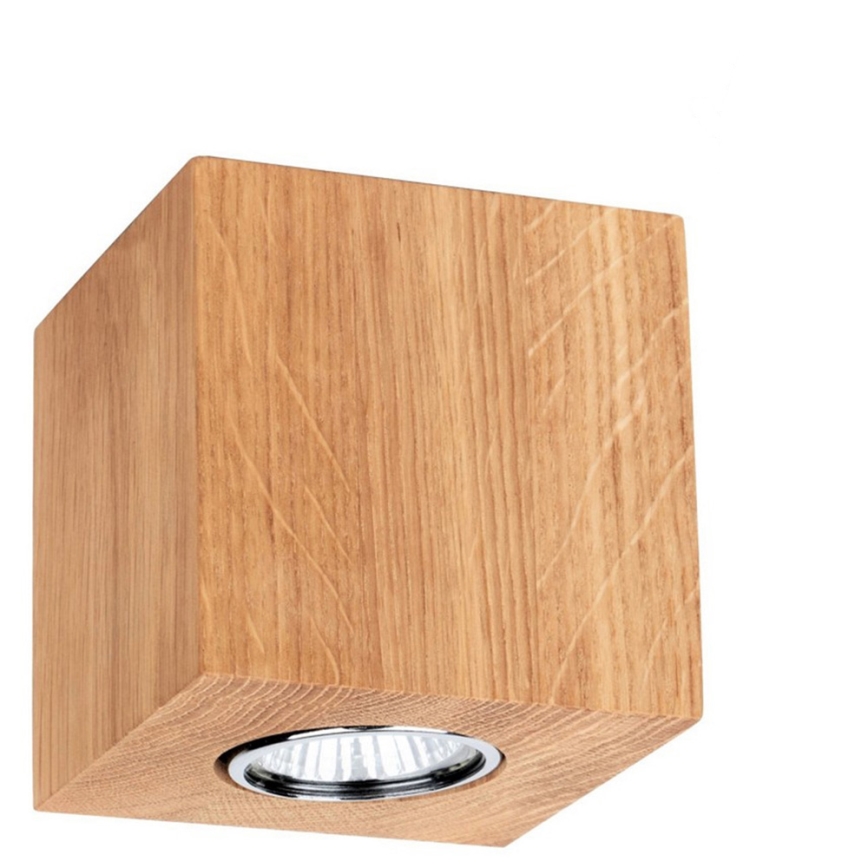 Plafondlamp WOODDREAM 1xGU10/6W/230V eiken