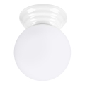 Plafondlamp ZORI voor de badkamer — 1x G9, 8 W, 230 V, Ø 12 cm, IP44, wit