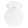 Plafondlamp ZORI voor de badkamer — 1x G9, 8 W, 230 V, Ø 12 cm, IP44, wit