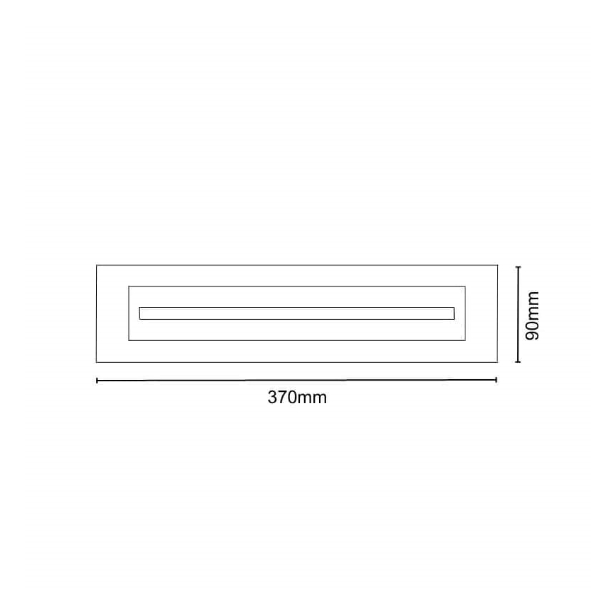 Plafondmontageset voor noodverlichting