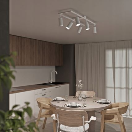 Plafondspot 6xGU10/30W/230V wit