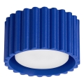 Plafondspot AURA 1xGX53/10W/230V 6 cm blauw