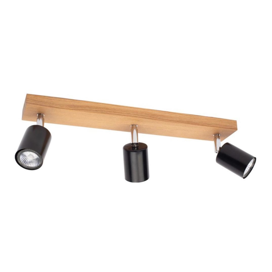 Plafondspot MANARA  3xGU10/5W/230V grenen