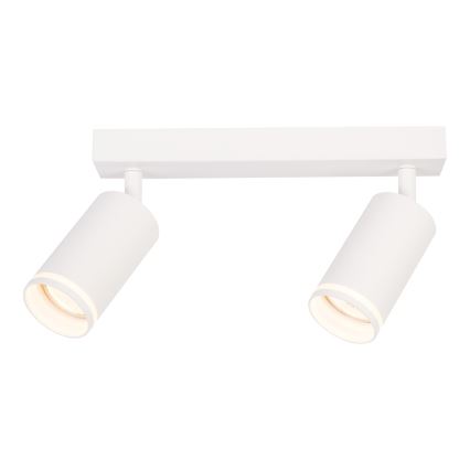 Plafondspot PIPE 2xGU10/10W/230V wit