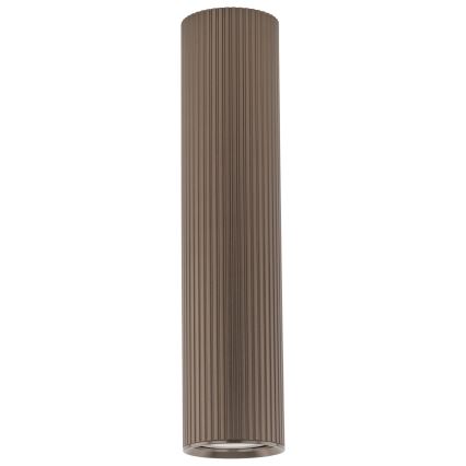 Plafondspot TUNE L 1xGU10/10W/230V 24 cm bruin