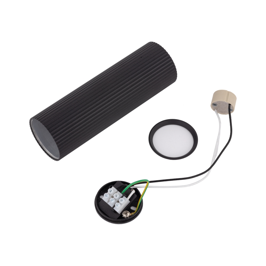 Plafondspot TUNE M 1xGU10/10W/230V 17 cm zwart